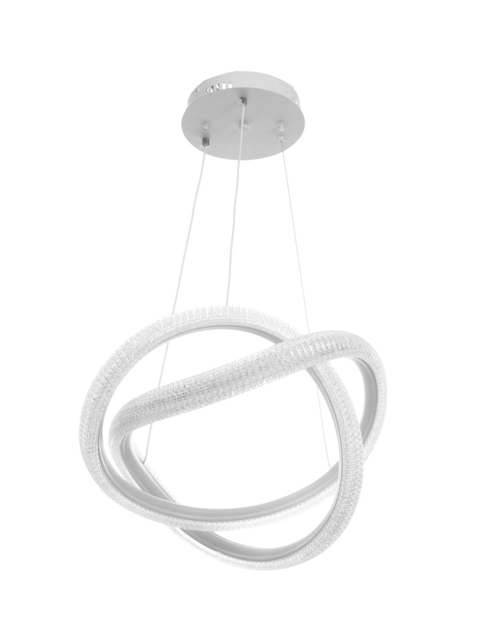 Люстра Caroline 50 Вт LED 4000-6000К белая 43×43×19+120 см