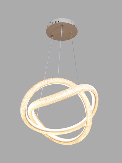 Люстра Caroline 50 Вт LED 4000-6000К белая 43×43×19+120 см