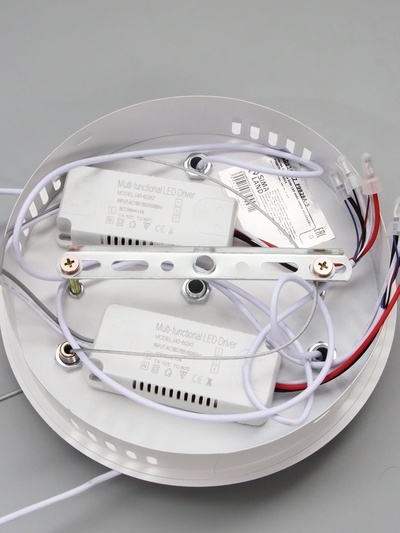 Люстра Caroline 50 Вт LED 4000-6000К белая 43×43×19+120 см