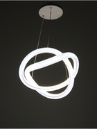 Люстра Caroline 50 Вт LED 4000-6000К белая 43×43×19+120 см - фото 41383701