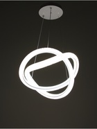 Люстра Caroline 50 Вт LED 4000-6000К белая 43×43×19+120 см - фото 41383702