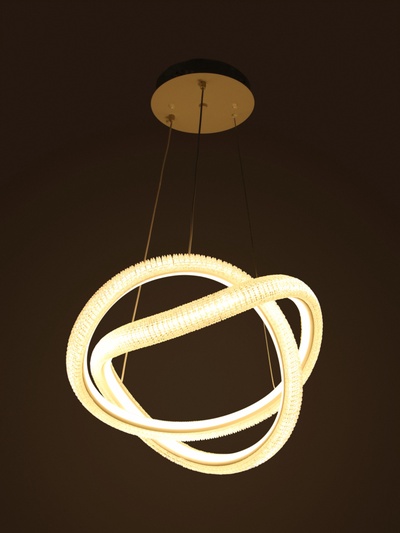 Люстра Caroline 50 Вт LED 4000-6000К белая 43×43×19+120 см