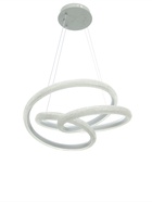 Люстра Catrin 48Вт LED 4000-6000К белая  51х53х12+120см 10534558 - фото 14576458