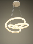 Люстра Catrin 48 Вт LED 4000-6000К белая 51×53×12+120 см - фото 41383710