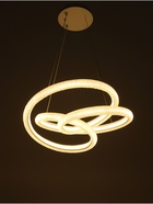 Люстра Catrin 48 Вт LED 4000-6000К белая 51×53×12+120 см - фото 41383711