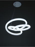 Люстра Catrin 48 Вт LED 4000-6000К белая 51×53×12+120 см - фото 41383712