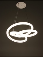 Люстра Catrin 48 Вт LED 4000-6000К белая 51×53×12+120 см - фото 41383713