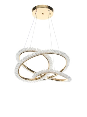 Люстра Claudia 65Вт LED 4000-6000К золото 46х48х14+120см