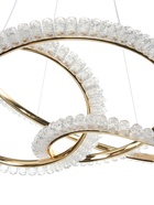 Люстра Claudia 65 Вт LED 4000-6000К золото 46×48×14+120 см - фото 41383748