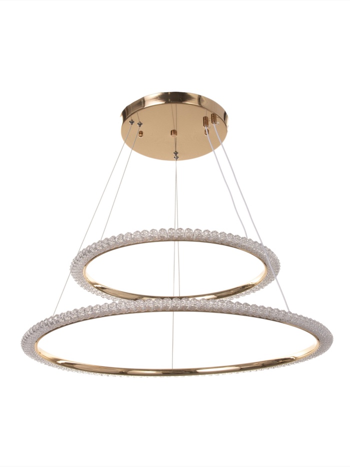 Люстра Dorothea 70 Вт LED 4000-6000К золото 46×48×14+120 см - Фото 1