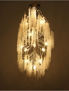 Люстра Amalia 12×40 Вт Е14 серебро 120×55×40+100 см - фото 5021378