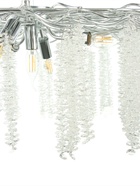 Люстра Amalia 12×40 Вт Е14 серебро 120×55×40+100 см - фото 5021369