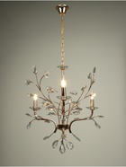 Люстра Annalise 3×40 Вт Е14 золото 50×50×60+50 см - фото 41383787