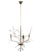 Люстра Annalise 3×40 Вт Е14 золото 50×50×60+50 см - фото 41383789