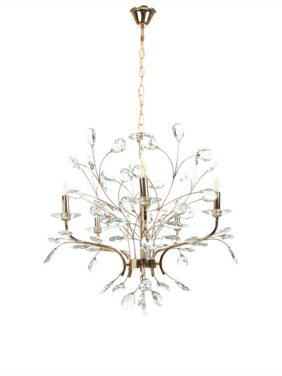 Люстра Annalise 5×40 Вт Е14 золото 58×58×62+50 см