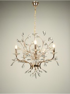 Люстра Annalise 5×40 Вт Е14 золото 58×58×62+50 см - фото 41383798