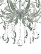 Люстра Astrid=8×40 Вт Е14 белый 80×80×65+50 см - фото 41383826