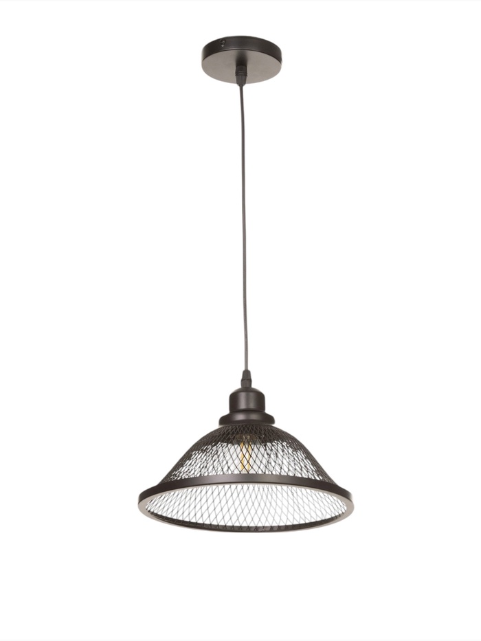 Светильник Robert 1×40 Вт Е27 пр-1 м черный 24×24×14 см - Фото 1