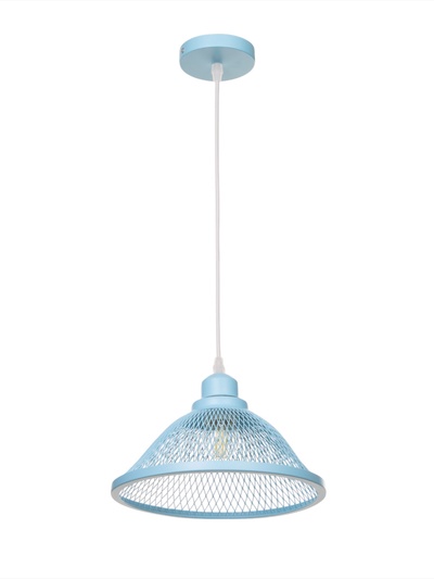 Светильник Robert 1×40 Вт Е27 пр-1 м небесный 24×24×14 см