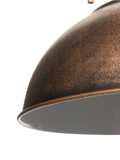 Светильник подвесной BayerLux William, 1×40 Вт, Е27, золотисто-чёрный, 40×40×35-100 см