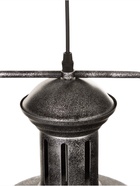 Светильник William 1х40Вт Е27 пр-1м черный/серебро 40х40х35см 10537738