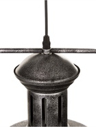 Светильник подвесной BayerLux William, 1×40 Вт, Е27, чёрно-серебристый, 40×40×35-100 см - Фото 9