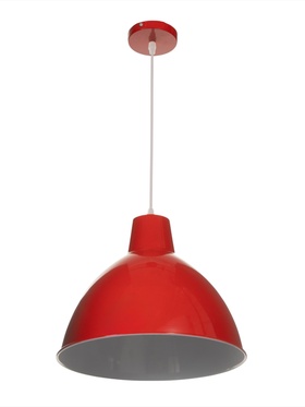 Светильник Richard 1х40Вт Е27 пр-1м красный 32,5х32,5х27см