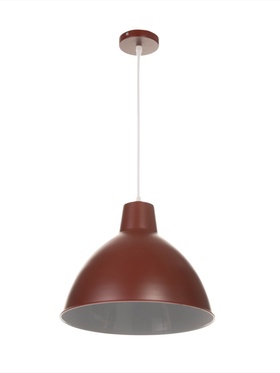 Светильник Richard 1х40Вт Е27 пр-1м бордовый 32,5х32,5х27см