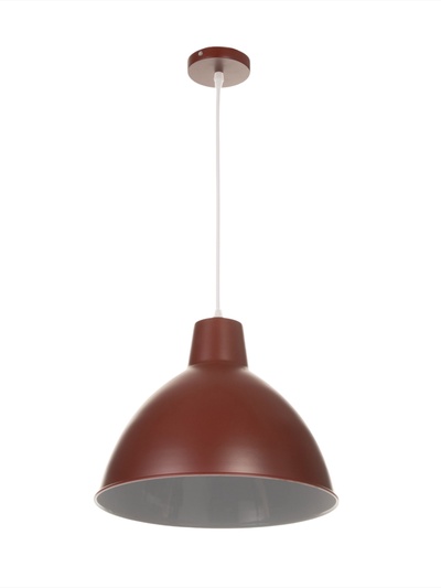 Светильник Richard=1×40 Вт Е27 пр-1 м бордовый 32.5×32.5×27 см