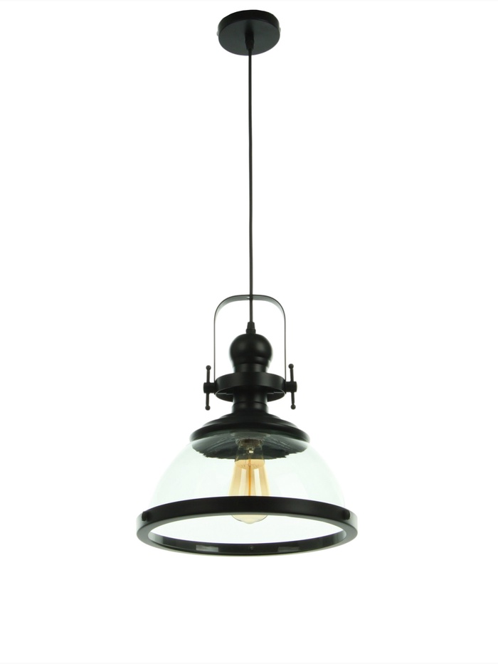 Светильник Christopher 1×40 Вт Е27 пр-1 м черный 30×30×32 см