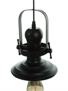 Светильник Christopher 1×40 Вт Е27 пр-1 м черный 30×30×32 см - фото 41383956