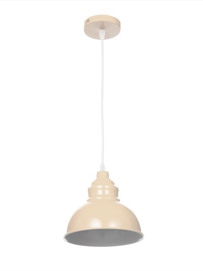 Светильник Paul 1×40 Вт Е27 пр-1 м кремовый 20×20×17.5 см