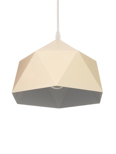 Светильник Edward, 1×40 Вт, Е27, 25×21.5×18 см, сливочный