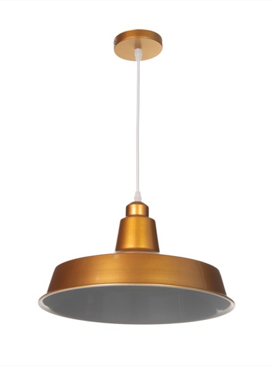 Светильник Ronald=1×40 Вт Е27 пр-1 м золотистый 36×36×15 см