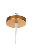 Светильник Ronald=1×40 Вт Е27 пр-1 м золотистый 36×36×15 см - фото 5021766