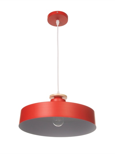 Светильник Timothy 1×40 Вт Е27 пр-1 м алый 32.5×32.5×12 см