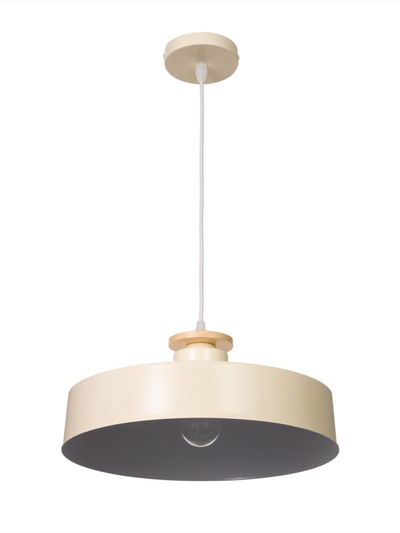 Светильник Timothy 1×40 Вт Е27 пр-1 м кремовый 32.5×32.5×12 см