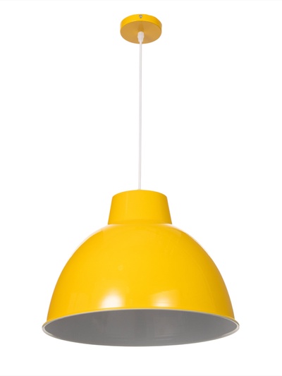 Светильник Frank 1×40 Вт Е27 пр-1 м рапсово-жёлтый 40×40×30 см