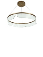 Люстра Edith 52Вт LED 3000-6000К золото Ø60х120см 10553497 - фото 14577025