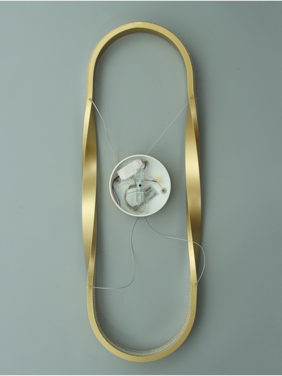 Люстра Ella 88 Вт LED 3000-6000К медь 100×35×120 см