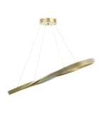 Люстра Ella 88 Вт LED 3000-6000К медь 100×35×120 см - фото 41384293