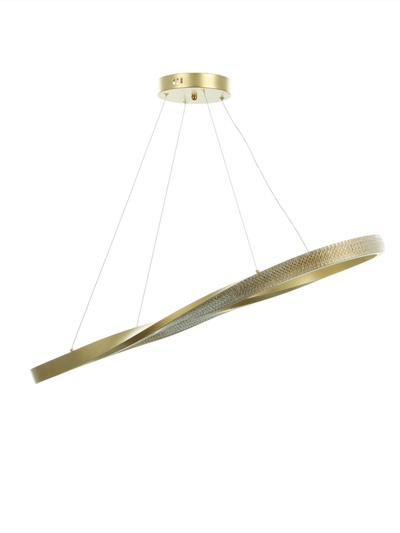 Люстра Ella 88 Вт LED 3000-6000К медь 100×35×120 см