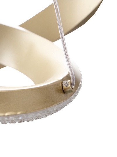Люстра Ella 116 Вт LED 3000-6000К медь Ø40+60×150 см