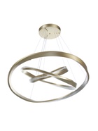 Люстра Ella 174 Вт LED 3000-6000К медь Ø40+60+80×150 см - Фото 1