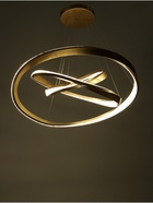 Люстра Ella 174 Вт LED 3000-6000К медь Ø40+60+80×150 см - фото 5021932