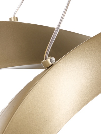 Люстра Ella 174 Вт LED 3000-6000К медь Ø40+60+80×150 см