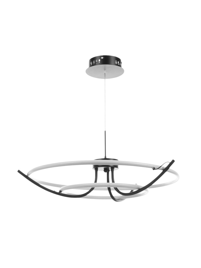 Люстра Emilia 88 Вт LED 3000-6000К белый Ø54×120 см