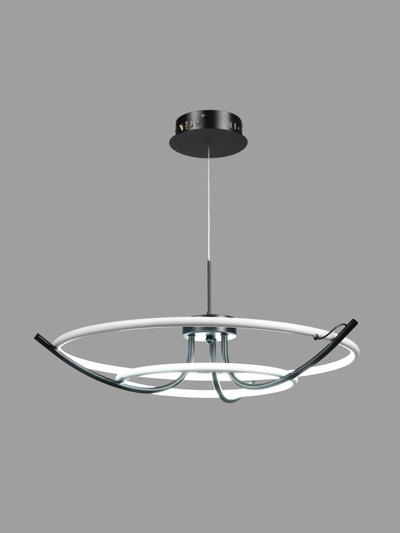 Люстра Emilia 88 Вт LED 3000-6000К белый Ø54×120 см
