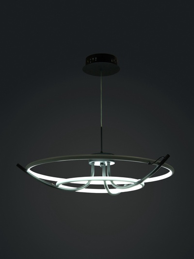 Люстра Emilia 88 Вт LED 3000-6000К белый Ø54×120 см