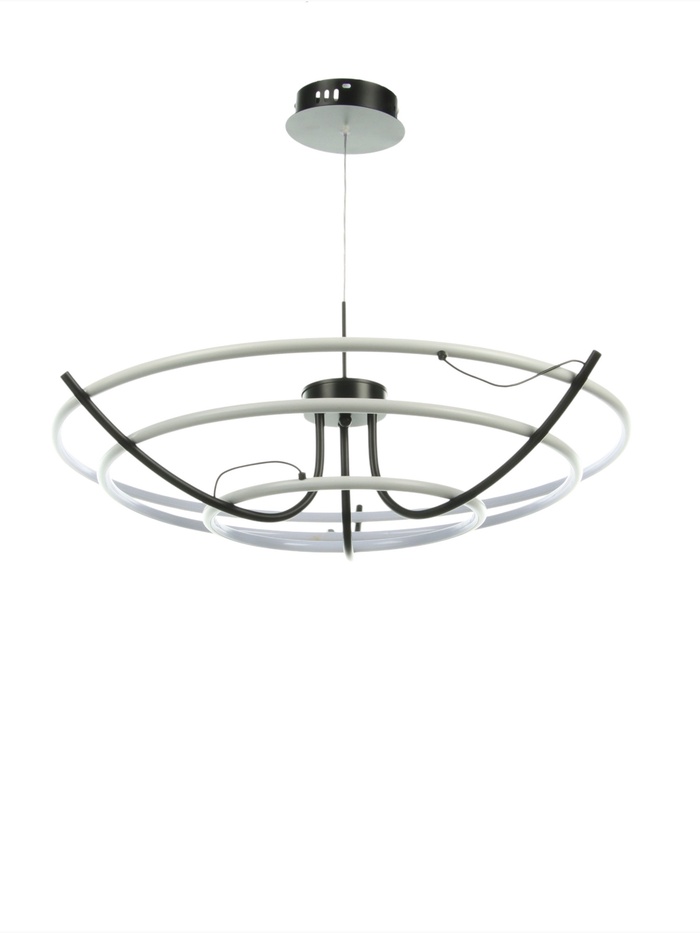 Люстра Emilia 174 Вт LED 3000-6000К белый Ø67×120 см